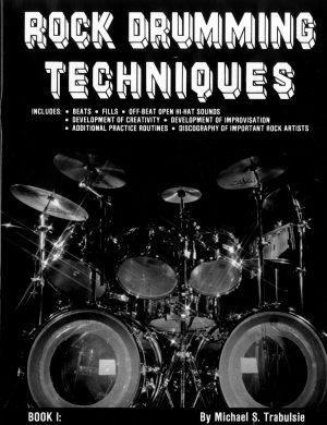 BOOK COVER - Rock Drumming Techniques Book 1